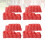 50 Stuks Plastic Soldaat Scenario Accessoire Kit Voor Kinderen 8