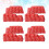 50 Stuks Plastic Soldaat Scenario Accessoire Kit Voor Kinderen 3