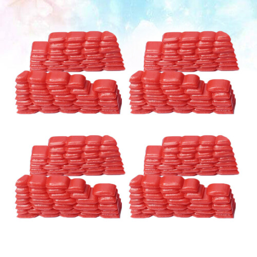 50 Stuks Plastic Soldaat Scenario Accessoire Kit Voor Kinderen 2