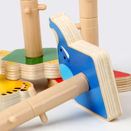 Set Legno Educativo Geometrici 2