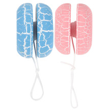 2 Yo Yo in Legno Fessurato Educativo per Bambini
