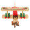 Elicottero In Legno Colorato Per Bambini 6