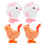 4 Giochi A Carica A Forma Animale Peluche 10