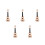 5 Set Kit Per Ukulele In Legno Da Montare E Dipingere 9