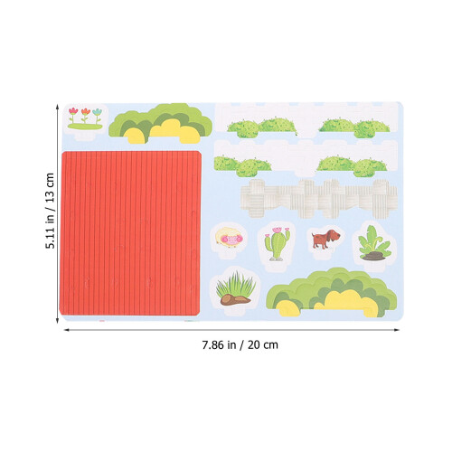 3 Set Puzzle 3D Bambini Giocattoli Educativi Divertenti 1