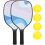 Set Racchette Pickleball Con Palline Per E 3