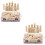 110 Pezzi Legno Grezze Da Colorare Per Bricolage 8