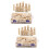 110 Pezzi Legno Grezze Da Colorare Per Bricolage 9