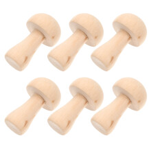 10 Pezzi Decorazioni Fungo Simulato In Legno Fai Da Te