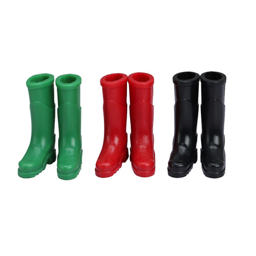 Drie Paren Simulatie Mini Huis Laarzen Accessoires 1