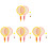 4 Set Badminton Portatile Per Allenamento 10