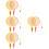 4 Set Badminton Portatile Per Allenamento 8