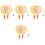 4 Set Badminton Portatile Per Allenamento 4