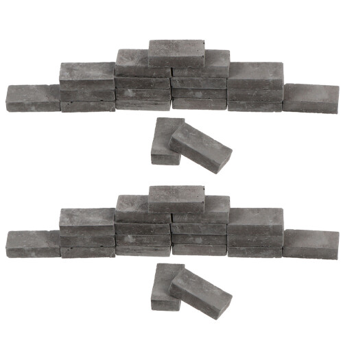 50 Pezzi Mattoncini Simulati Fai Da Te Per Miniature Case 2