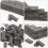 50 Pezzi Mattoncini Simulati Fai Da Te Per Miniature Case 7