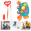 Crab Push Pull Walker Educatief Speelgoed Voor Peuters Leren 3