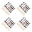 4 Set Occhi Sicurezza 3D E Naso Per Peluche Con Rondelle 7