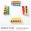 2 Set Giocattoli Montessoriani Con Cilindri A In Legno 10