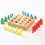 2 Set Giocattoli Montessoriani Con Cilindri A In Legno 7