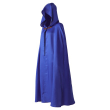 Halloweenowy Czarna Średniowieczna Peleryna Mężczyzn