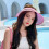 Cappello Sole Con Rosa in Pz E Acrilico 7