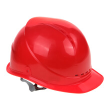 Praktyczny Hard Hat Czerwony Ochronny Z Grubym Materiałem