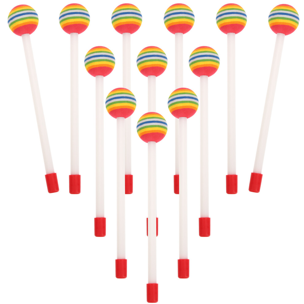 36 Sztuk PałEczek Na Lody Cukierkowe BęBny Perkusyjne Dla Dzieci-image