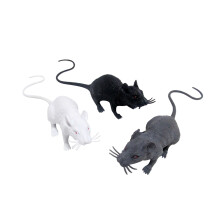 9 Peças De Brinquedo De Ratos Realistas Para Decoração De Halloween
