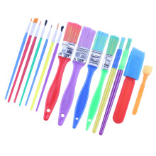 Crianças Artesanato Pintura Desenho Mini Pincel Esponja
