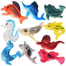10 Unidades Miniaturas De Animais Marinhos Realistas