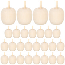 90 Sztuk Niekompletne Drewniane Wyroby Rzemiosła DIY Owoce