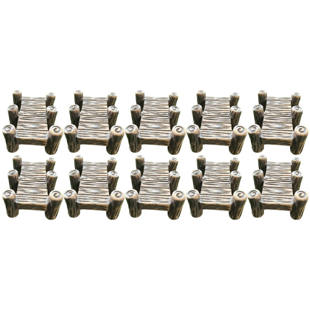 10 Sztuk Miniatura Mostu Model Dekoracyjny Do KrajobrazóW-image