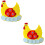 4 Unidades Brinquedo Botão Chocando Não 6