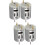 4 Unidades Motor Micro Para Avião 9