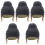5 Pezzi Latex Buddha Per Costume Halloween Cosplay 5
