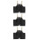 3Pcs Roupa Urso: Macacão Para Bonecas 10-15Cm 8