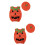 2Pcs De Para Bebê Com Chapéu Roupa Disfarce Halloween 7