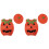 2Pcs De Para Bebê Com Chapéu Roupa Disfarce Halloween 2