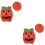 2Pcs De Para Bebê Com Chapéu Roupa Disfarce Halloween 6