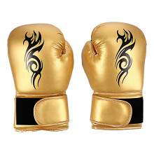 1Par De Boxe Amarelas Com Ventilação PU Para Treino E