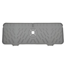 Silicone Sink Faucet Mat for Kitchen Sink Splash Guard Draining Pad Home Tool