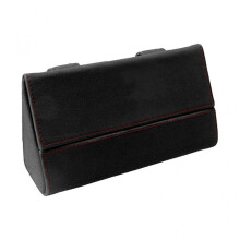 Eyeglasses Organizer Protective Box Car Accessories for Car Turn Fur Leather