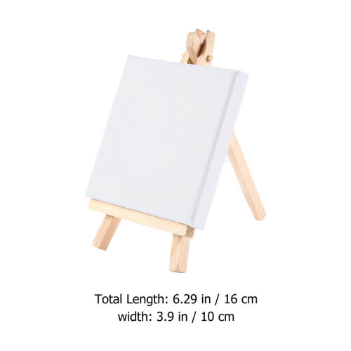3 Unidades Cavalete Triangular Infantil Para Decoração Miniatura 1