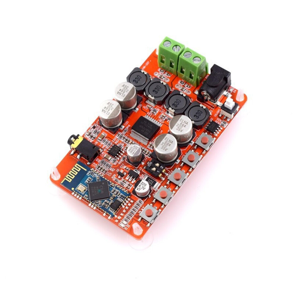 Tda7492p Bluetooth Digital Power Amplifier Board 2 Channel Stereo Audio Module For Car And Pc 9339159547885