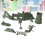 Conjunto De Brinquedos Militar, Montagem Diy, Para 10