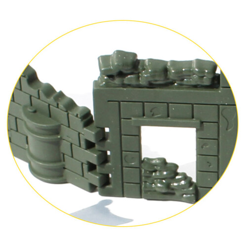 Conjunto De Brinquedos Militar, Montagem Diy, Para 2
