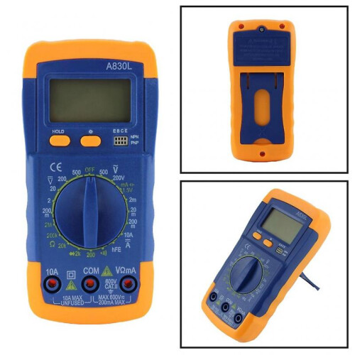 Digital Multimeter RMS- NCV- 10A Current AC-DC Voltmeter Capacitance Tester 1
