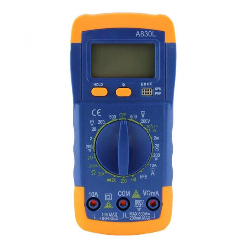 Digital Multimeter RMS- NCV- 10A Current AC-DC Voltmeter Capacitance Tester 2