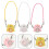 3Pcs Bolsa Transversal Para Acessório De Ombro Único 3