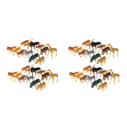 96 Peças Animais Selvagem Decoração 2